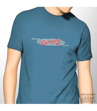 Aix T-shirt climbing blue