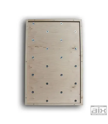 Children climbing wall
