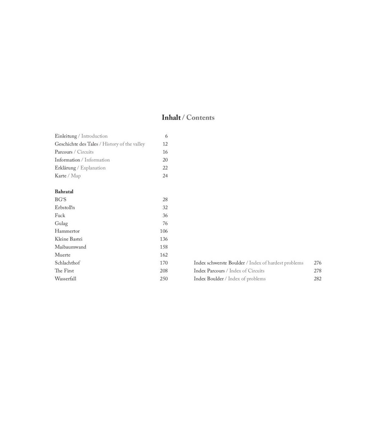 Bahratal bouldering guidebook 2019