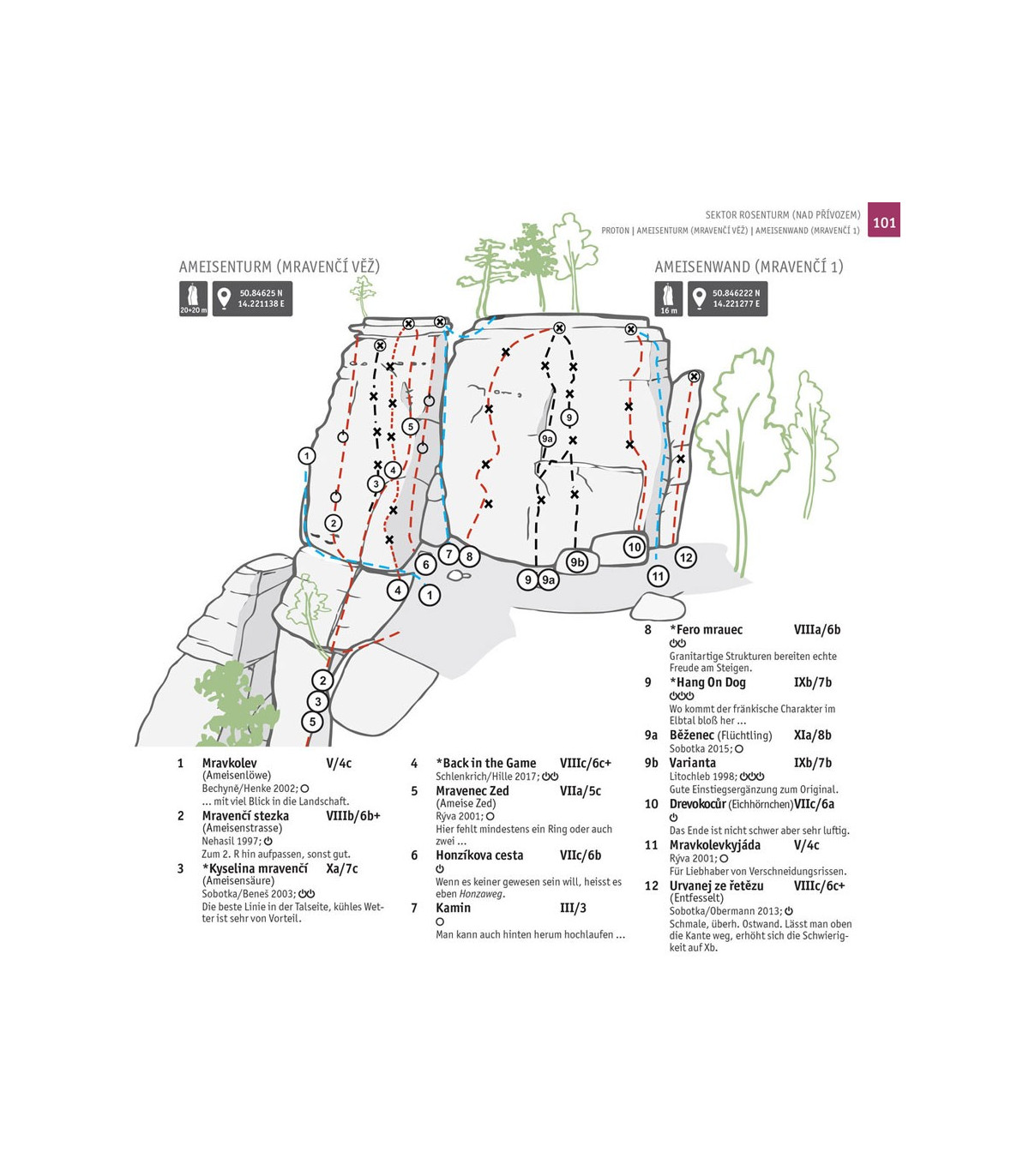 Climbing Guide Kletterführer Elbtal