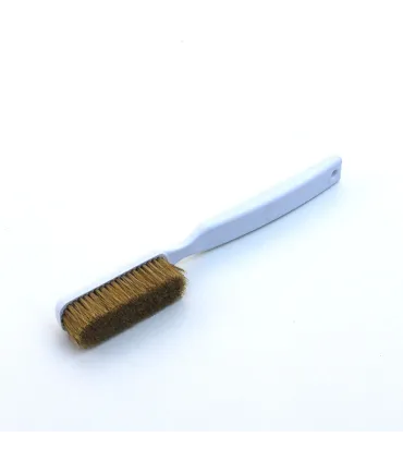 Aix round brush white