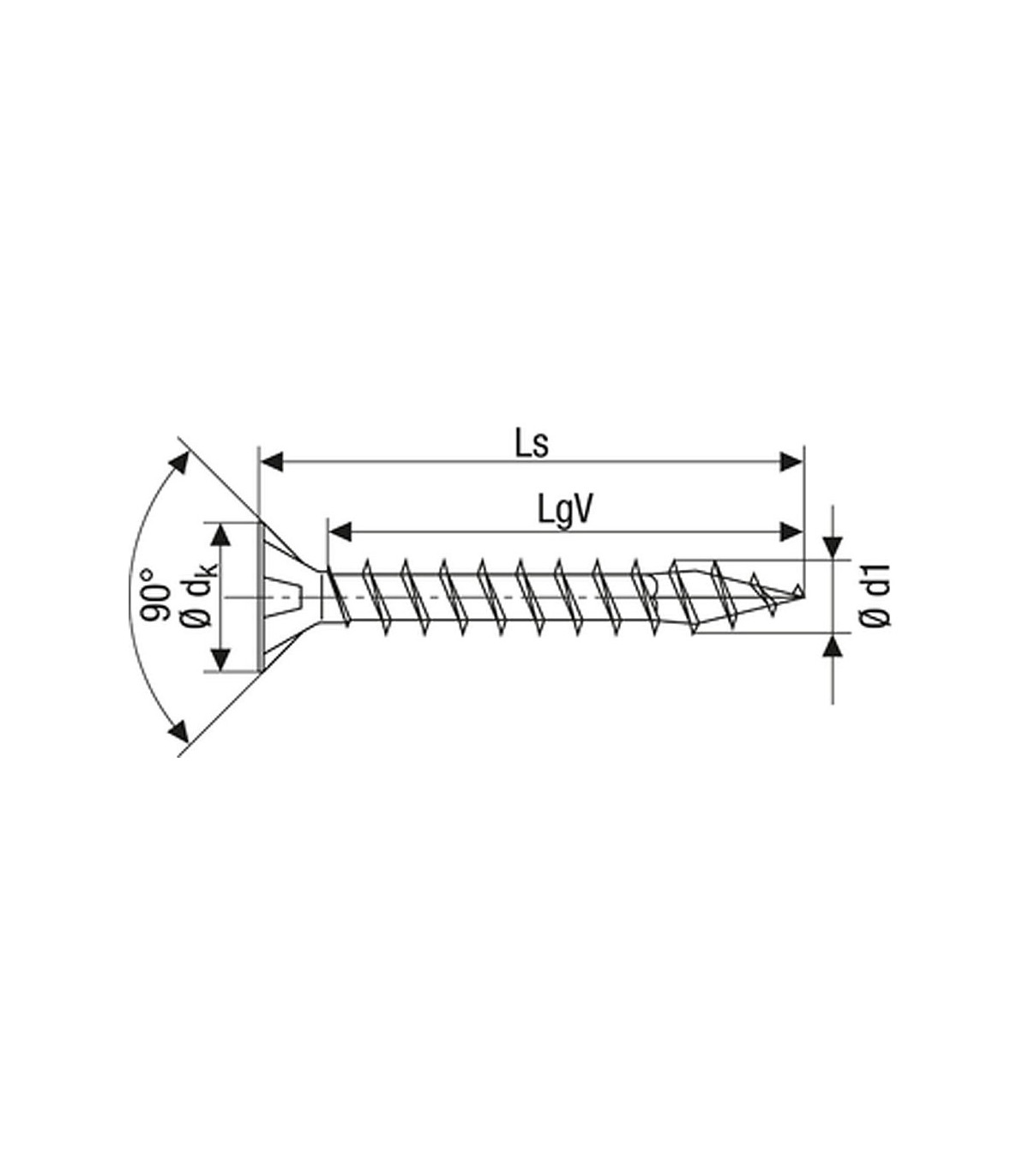 SPAX screw  4.5x35