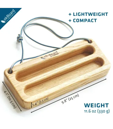 okBoard Lite - portable hangboard