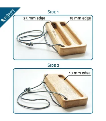okBoard Lite - portable hangboard