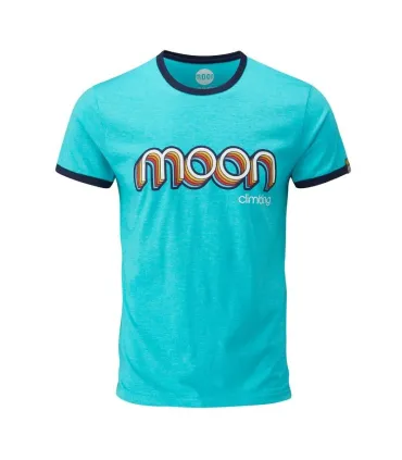 Moon Ringer T-shirt Blue - L