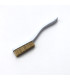 AIX bent brush white