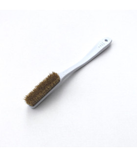 AIX bent brush white