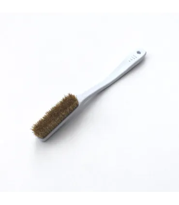 AIX bent brush white