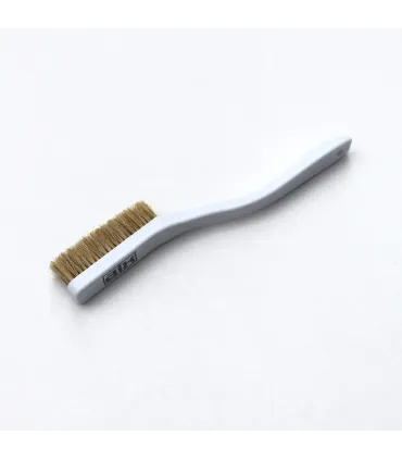 AIX bent brush white