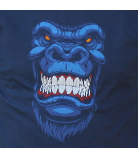 AIX  pánské triko Gorila modré S-XL