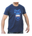 AIX mens T-shirt Gorilla blue S-XL