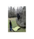 Peter bouldering Fatman crashpad