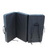 Peter bouldering Fatman crashpad grey