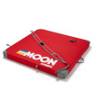 Moon Pluto Crash Retro Stripe Red