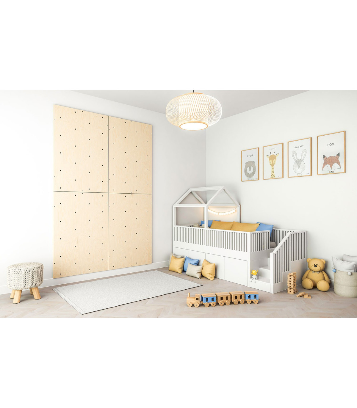 Children climbing wall 15