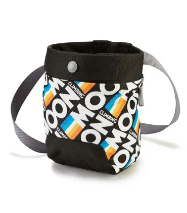 Moon Sport Chalk Bag Retro Stripe black