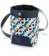Moon Trad Chalk Bag Retro Stripe Indigo