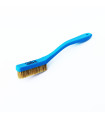 AIX bent brush blue