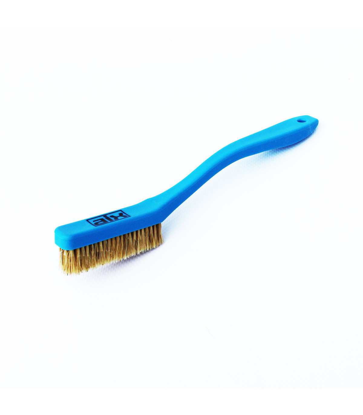 AIX bent brush blue