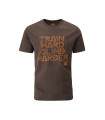 Moon Train Hard T-Shirt Brown S-XL