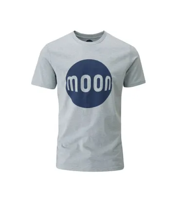 Moon Logo T-Shirt Ice Blue S-XL