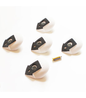 AIX Downclimb-M White Black