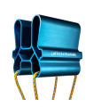 Lattice Quad block Blue